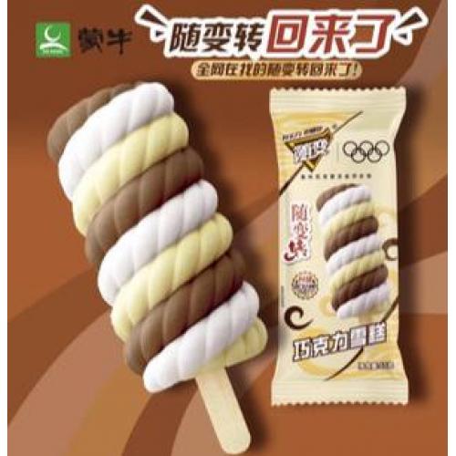 蒙牛 随变转【巧克力雪糕】65g