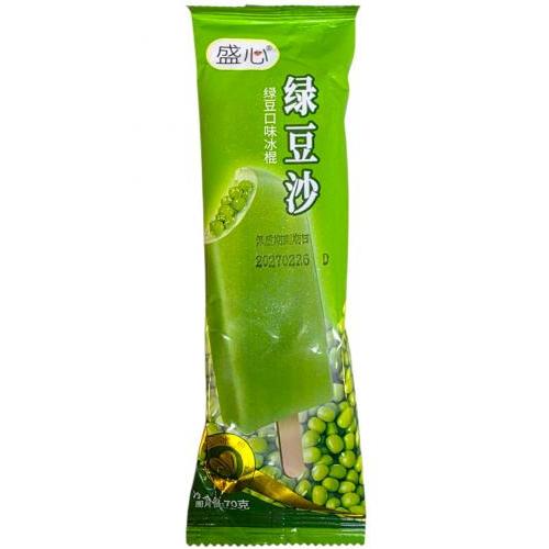 盛心【绿豆沙】绿豆口味冰棍 70g