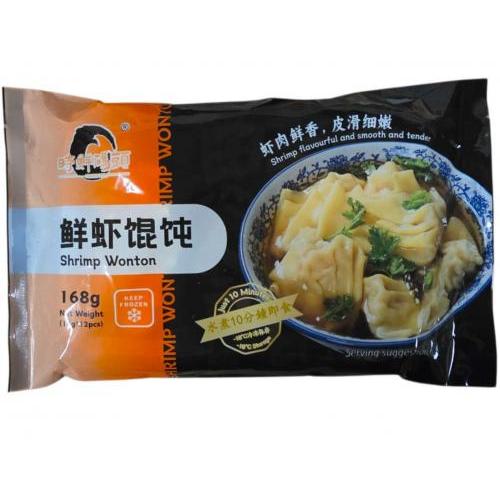 时鲜码头【鲜虾馄饨】(12只) 168g