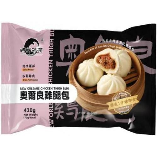 时鲜码头【奥尔良鸡腿包】(6只) 420g