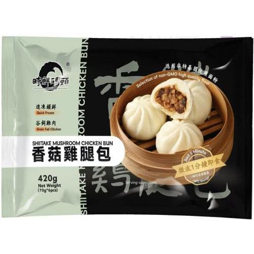 时鲜码头【香菇鸡腿包】(6只) 420g