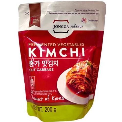 宗家【切片泡菜 小袋 1-2人份】韩国原装进口辣泡菜/辣白菜 200g