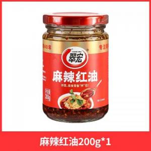 翠宏【麻辣红油】红油拌菜料/油泼辣子/口水鸡/重庆小面调料 200g