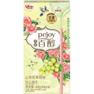 百醇 花果【山茶花青提味】注心饼干条/饼干棒 48g