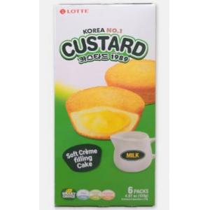 乐天【奶油蛋黄派】中盒6只装 138g