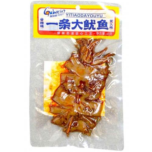 鱿嘻鱿鱼【一条大鱿鱼 - 香辣味】65g