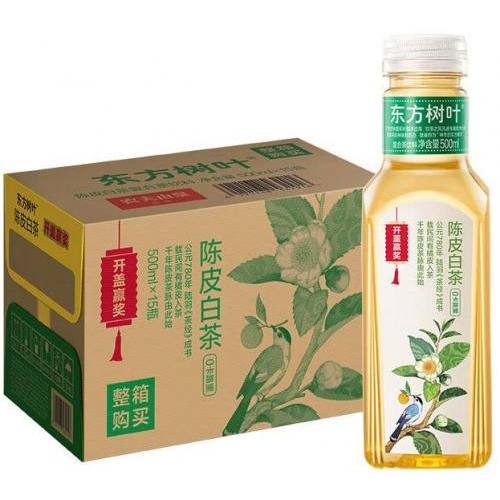 农夫山泉 东方树叶【陈皮白茶】(1箱15支) 15x500ml