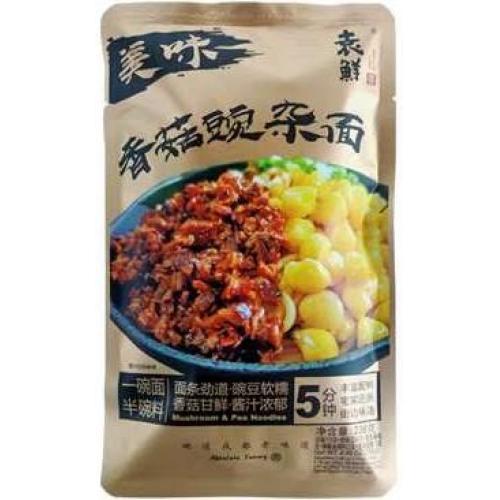 袁鲜【香菇豌杂面】258g