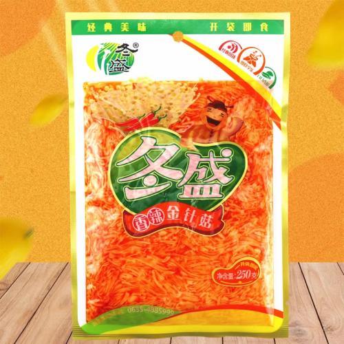 冬盛【香辣金针菇】下饭菜/榨菜/酱腌菜 250g