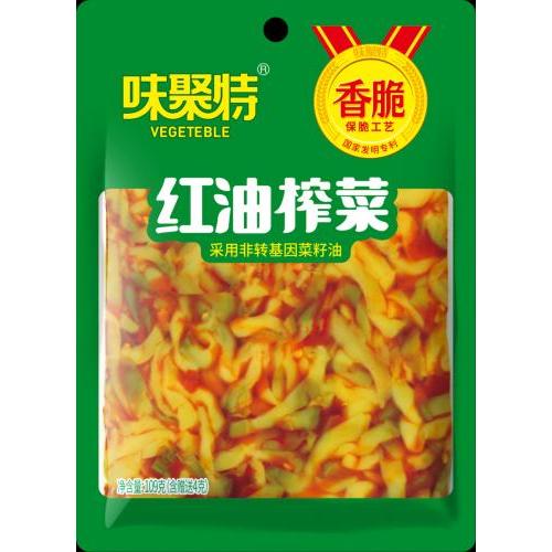 味聚特【红油榨菜】下饭菜/榨菜/酱腌菜 109g