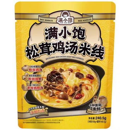 满小饱【松茸鸡汤米线】240.5g