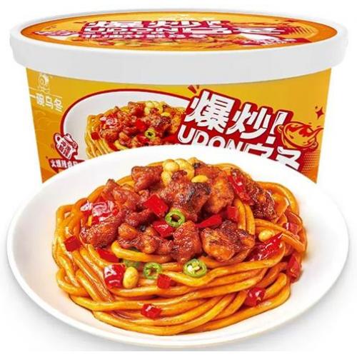一碗乌冬 爆炒乌冬【火爆辣卤风味】240g