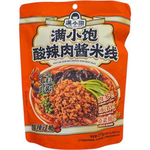 满小饱【酸辣肉酱米线】273g