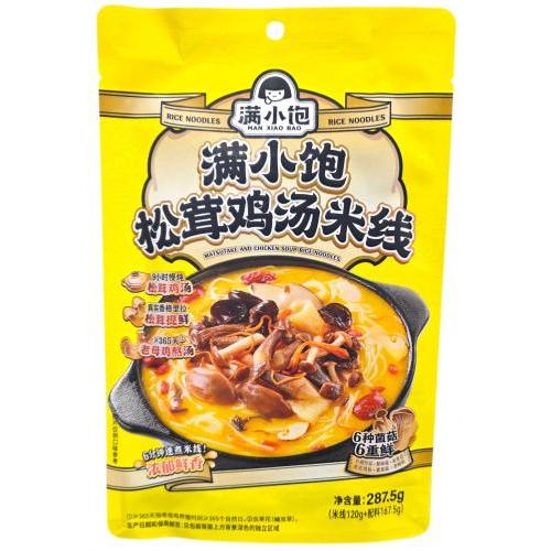 满小饱【松茸鸡汤米线】287.5g