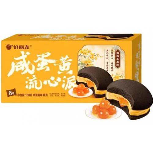 好丽友 派【咸蛋黄流心派】(6枚入) 150g