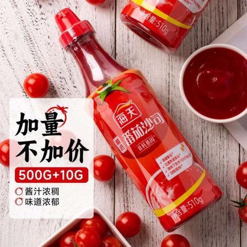 海天【番茄沙司】番茄酱 510g