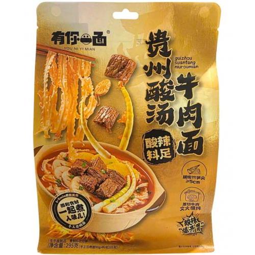 徽记 有你一面【贵州酸汤牛肉面】295g