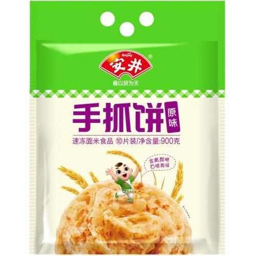 安井【手抓饼 - 原味】(10片装) 900g