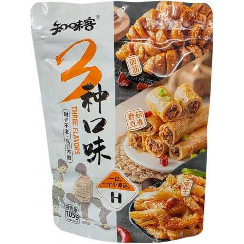 知味客【3种口味】面筋/香菇豆卷/魔芋 105g
