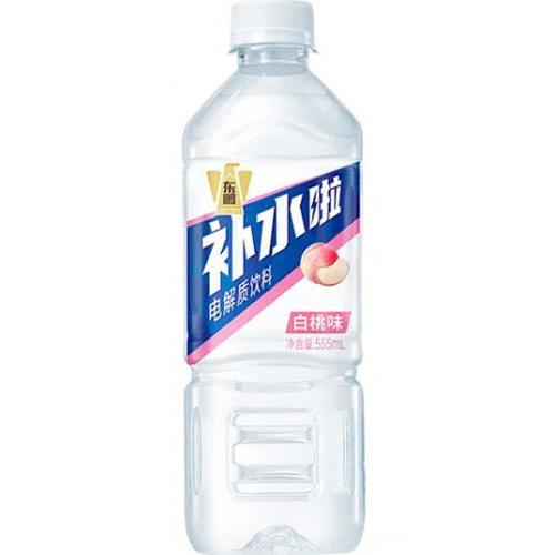 东鹏 补水啦【白桃味】电解质饮料 555ml