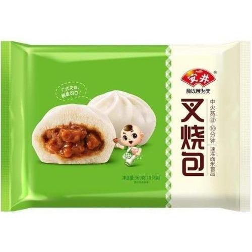 安井【叉烧包】(10只装) 360g