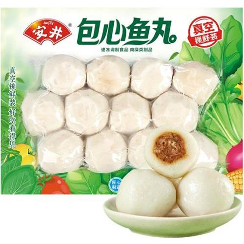 安井 锁鲜装【包心鱼丸】福州鱼丸 240g