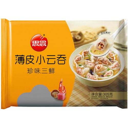 思念 薄皮小云吞【珍味三鲜】305g