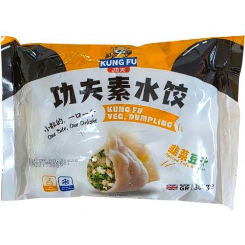 功夫 素水饺【韭菜豆干】360g