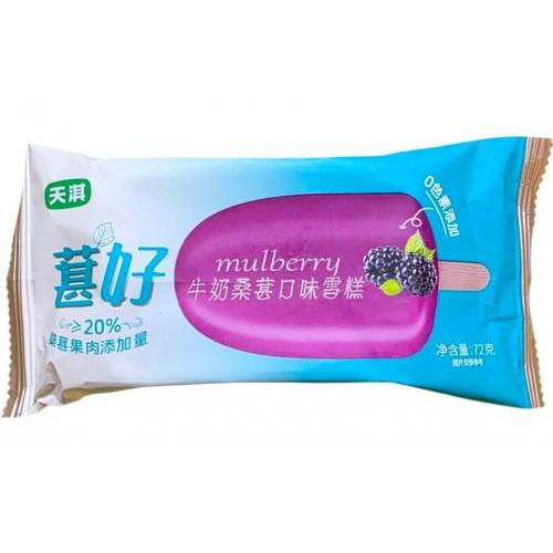 天淇【牛奶桑葚口味雪糕】72g