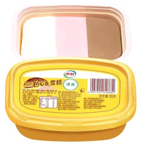 伊利【三色心香雪糕】95g