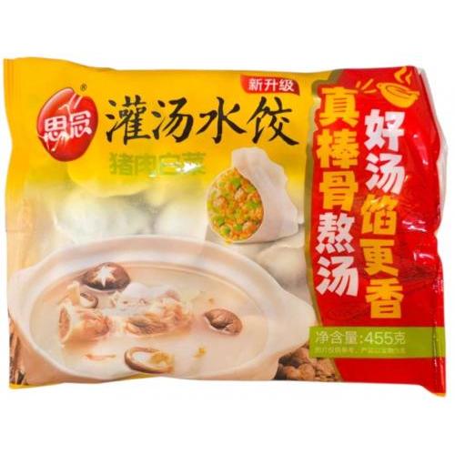 思念 灌汤水饺【猪肉白菜】455g