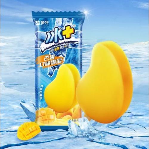 蒙牛 冰+【芒果口味雪泥】雪糕 75g