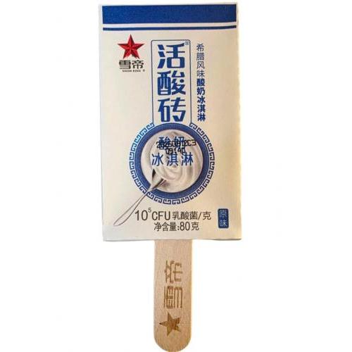 雪帝 活酸砖【酸奶冰淇淋】雪糕 80g