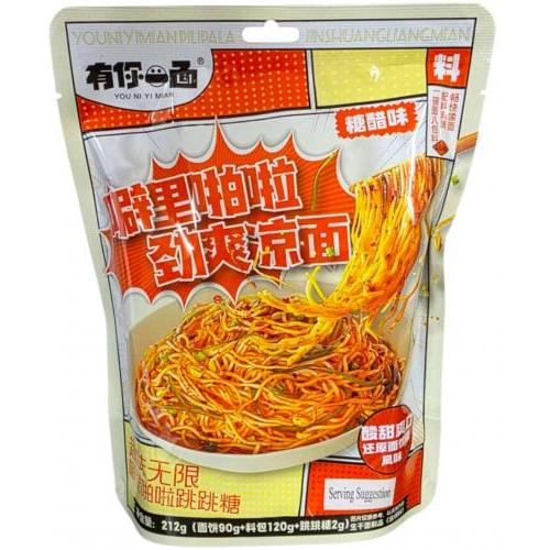 徽记 有你一面【噼里啪啦劲爽凉面 - 糖醋味】212g