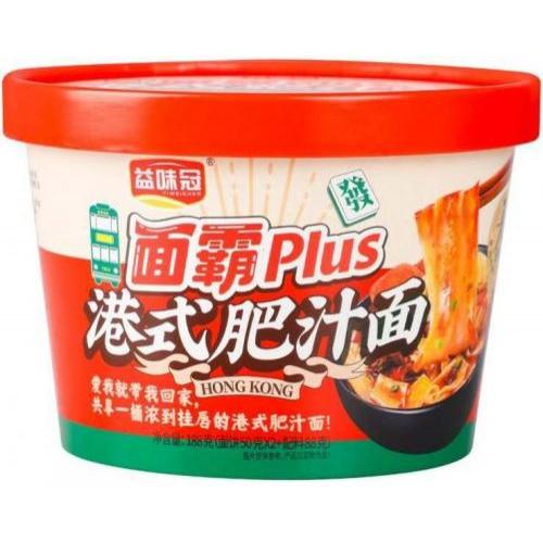 益味冠 面霸PLUS【港式肥汁面】188g