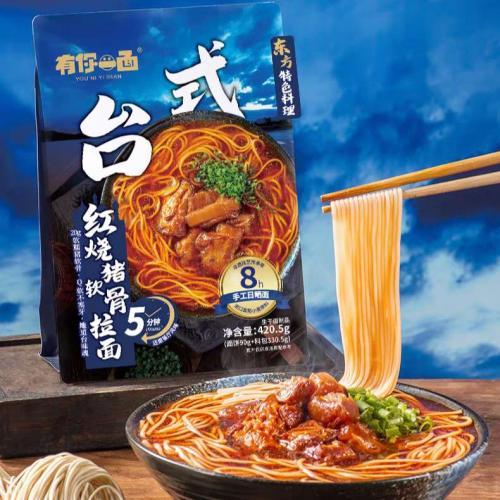 徽记 有你一面【台式红烧猪软骨拉面】420.5g