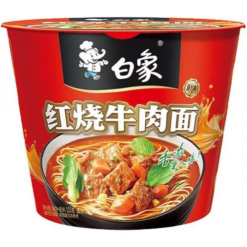白象【红烧牛肉面】(桶) 103g