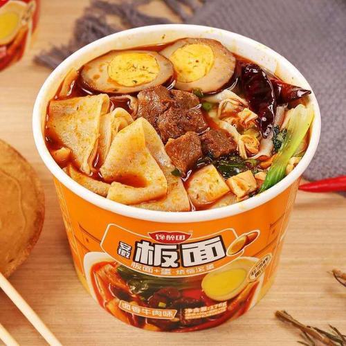 馋醉团 安徽板面【卤香牛肉味】板面+蛋 176g