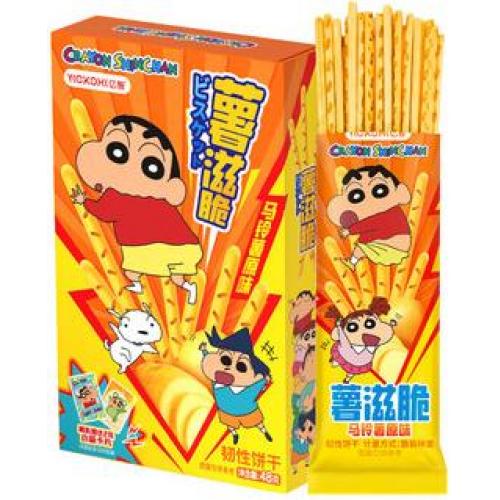 亿智【薯滋脆】马铃薯原味 韧性饼干棒 48g