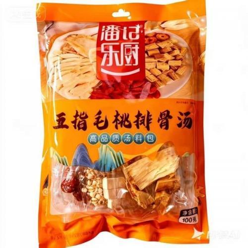潘记乐厨【五指毛桃排骨汤】复合炖汤料/炖汤煲汤专用汤料包 100g