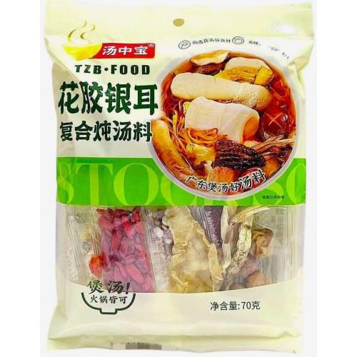 汤中宝【花胶银耳】复合炖汤料/炖汤煲汤专用汤料包 70g