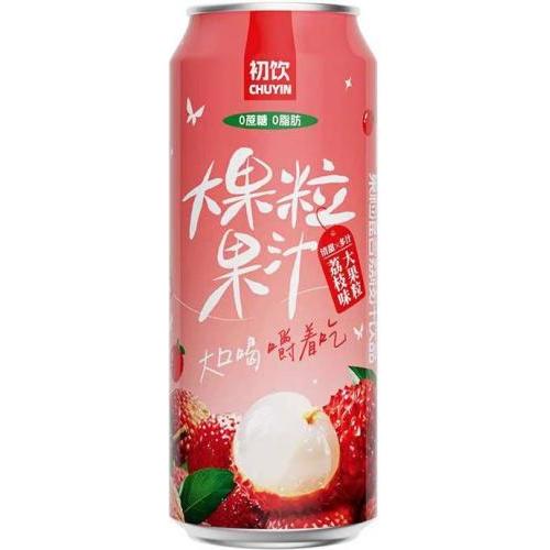 初饮 果粒果汁【荔枝汁味】500ml