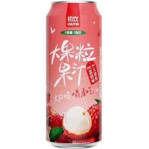 初饮 果粒果汁【荔枝汁味】500ml