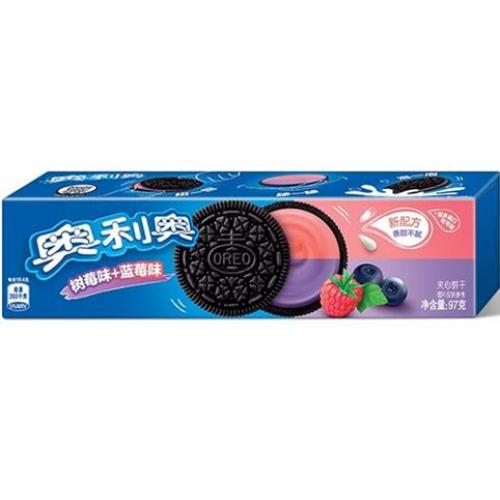 奥利奥夹心饼干【树莓味+蓝莓味】97g