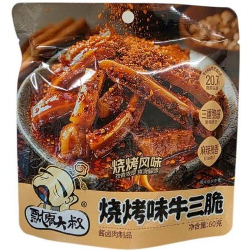 飘零大叔【烧烤味牛三脆】60g