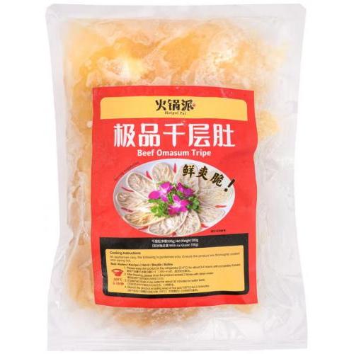 火锅派【极品千层肚】冷冻免处理千层肚丝 500g
