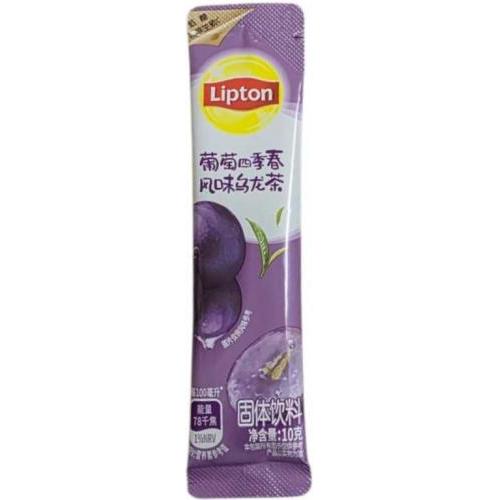 立顿【葡萄四季春风味乌龙茶】固体饮料 (1袋) 10g