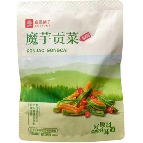 良品铺子【魔芋贡菜 - 香辣味】105g