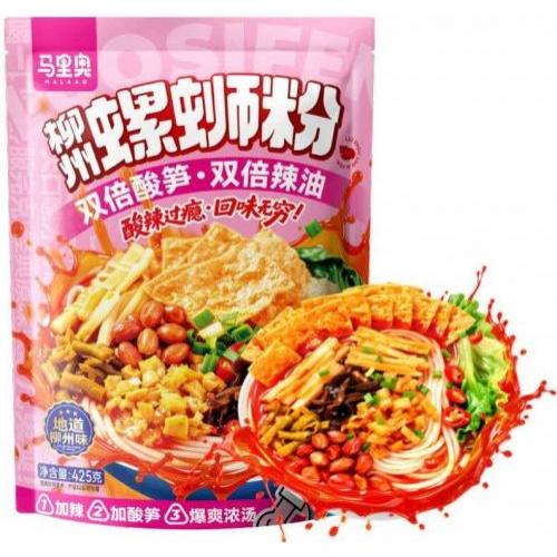 马里奥【柳州螺蛳粉】双倍酸笋 双倍辣油 425g