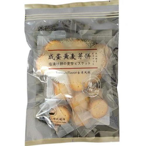 米芭滋【咸蛋黄麦芽饼】108g